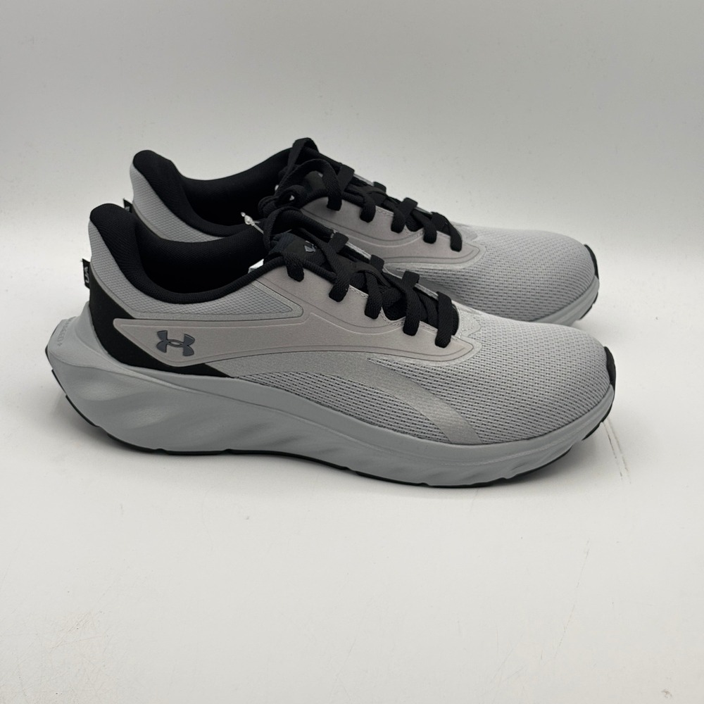 Under Armour UA Ascend Shoes Mens Size 9.5 Gray Black Running 6009827-012